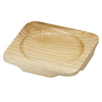 金正陶器 白木正角木台 B直径115 28-417-278-waC 1セット(3個)（直送品）