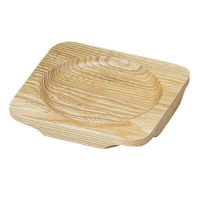 金正陶器 白木正角木台 A直径100 28-417-288-waC 1セット(3個)（直送品）