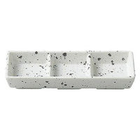 金正陶器 白斑点 三品薬味皿 小 28-420-028-wa 1セット(6個)（直送品）