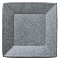 金正陶器 鉄ペーパー スクウェアー 27cm角皿 28-421-118-wa 1個（直送品）