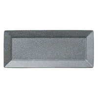 金正陶器 鉄ペーパー スクウェアー 29cm長角皿 28-421-128-wa 1セット(3個)（直送品）