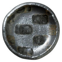 金正陶器 黒市松 小皿 28-430-058-ro 1セット(10個)（直送品）