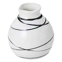 金正陶器 うず潮 一号そば徳利 28-434-288-yu 1セット(6個)（直送品）