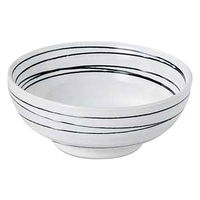 金正陶器 うず潮 6.5腰張丼 28-434-278-yu 1個（直送品）