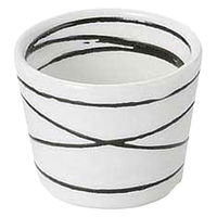 金正陶器 うず潮 そば猪口 28-434-298-yu 1セット(6個)（直送品）