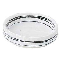 金正陶器 うず潮 切立ヤクミ皿 28-434-318-yu 1セット(10個)（直送品）