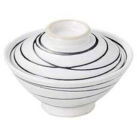 金正陶器 うず潮 のり茶(身) 28-434-398-yu 1セット(3個)（直送品）