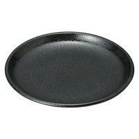 金正陶器 豊明 黒耀 9.0皿 28-448-118-tu 1セット(3個)（直送品）