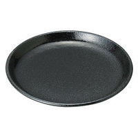 金正陶器 豊明 黒耀 8.0皿 28-448-128-tu 1セット(6個)（直送品）