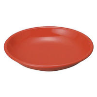 金正陶器 豊明 赤釉 7.0深皿 28-448-228-tu 1セット(3個)（直送品）