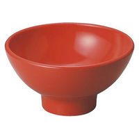 金正陶器 豊明 赤釉 6.5高台丼 28-448-268-tu 1セット(3個)（直送品）