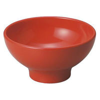 金正陶器 豊明 赤釉 5.5高台丼 28-448-278-tu 1セット(3個)（直送品）