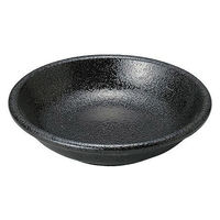 金正陶器 豊明 黒耀 4.0深皿 28-449-188-tu 1セット(10個)（直送品）