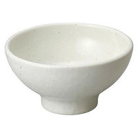 金正陶器 豊明 ユーラシア 粉引 5.5高台丼 28-449-108-tu 1セット(6個)（直送品）