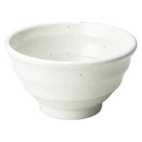 金正陶器 ゆらり粉引き 5.0深丼 28-485-058-mi 1セット(6個)（直送品）