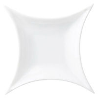 金正陶器 白磁 スタートレイ 28-515-068-ka 1セット(6個)（直送品）