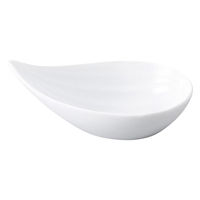 金正陶器 白磁 笹小鉢 28-515-188-ka 1セット(6個)（直送品）