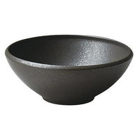 金正陶器 フィノブラック 14cm ボール 28-556-118-ka 1セット(6個)（直送品）