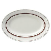 金正陶器 カントリーサイド ダークブラウン 26.5cmプラター 28-566-168-ko 1個（直送品）