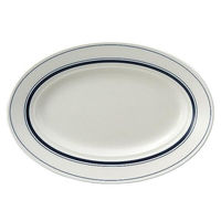 金正陶器 カントリーサイド ネイビーブルー 27cmプラター 28-567-168-ko 1個（直送品）