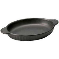 金正陶器 ブラックセラム 立筋特大グラタン 28-602-178-su 1個（直送品）