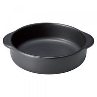 金正陶器 ブラックセラム 丸リゾット 28-602-058-su 1個（直送品）