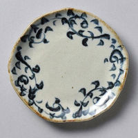 金正陶器 タコ唐草 コーヒー皿 (皿のみ) 28-609-228-o 1セット(6個)（直送品）