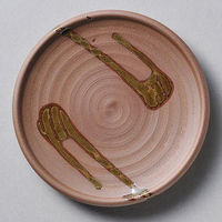 金正陶器 南蛮織部流 コーヒー受皿 (皿のみ) 28-610-348-ho 1セット(6個)（直送品）