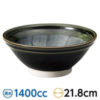 金正陶器 オリベ 7.0スリ鉢丼 28-681-218-ta 1セット(3個)（直送品）