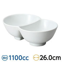 金正陶器 白アベック丼 28-681-248-ne 1個（直送品）