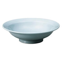 金正陶器 青磁 8.0丸高台皿 28-681-278-a 1セット(3個)（直送品）