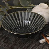 金正陶器 フォーカス織部輪二重 6.5寸深鉢 31-47636-081 1セット(6個)（直送品）