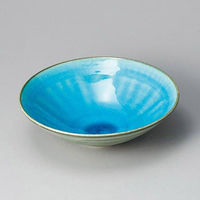 金正陶器 トルコブルー7.0鉢 31-45417-431 1個（直送品）