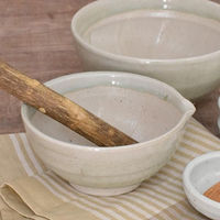 金正陶器 ヒワ釉5寸すり鉢 31-53723-081 1セット(3個)（直送品）