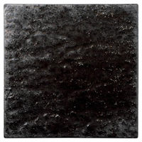 金正陶器 金結晶石肌正角24cm皿 31-87320-461 1個（直送品）