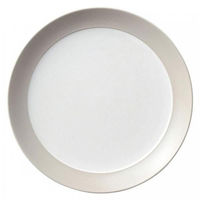 金正陶器 サラサ ラスティックホワイト 28cmプレート 54-10610002 1個（直送品）