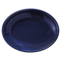 金正陶器 カントリーサイド サファイア 28.5cmオーバルプラター 54-11386044 1個（直送品）