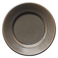 金正陶器 スパダ ラバブラウン 17.5cmプレート 54-11662007 1セット(6個)（直送品）