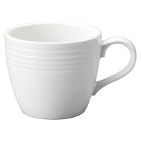 金正陶器 オービット フロスティーホワイト マグカップ 54-12600050 1セット(6個)（直送品）