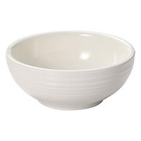金正陶器 オービット クラシックアイボリー 13.5cmボウル 54-12620025 1セット(6個)（直送品）