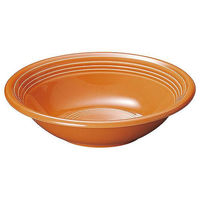 金正陶器 オービット マンダリンオレンジ 20cmスープボウル 54-12650016 1セット(3個)（直送品）