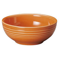金正陶器 オービット マンダリンオレンジ 13.5cmボウル 54-12650025 1セット(6個)（直送品）