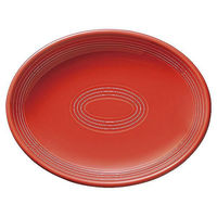 金正陶器 オービット ローズレッド 24cmプラター 54-12640046 1セット(3個)（直送品）