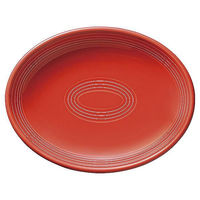 金正陶器 オービット ローズレッド 28.5cmプラター 54-12640044 1個（直送品）