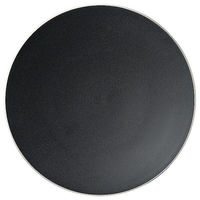 金正陶器 カルマ カーボンブラック 27.5cmプレート 54-12931002 1個（直送品）