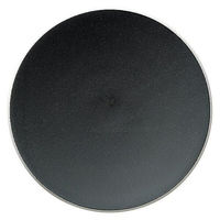 金正陶器 カルマ カーボンブラック 21cmプレート 54-12931005 1セット(3個)（直送品）