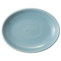金正陶器 オービット ターコイズブルー 28.5cmプラター 54-12686044 1個（直送品）