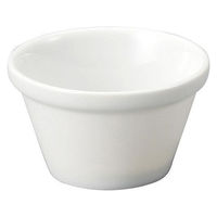 金正陶器 オービット フロスティーホワイト 6cmソースカップ 54-13400099 1セット(6個)（直送品）