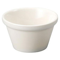 金正陶器 オービット クラシックアイボリー 6cmソースカップ 54-13420099 1セット(6個)（直送品）