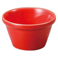 金正陶器 オービット ローズレッド 6cmソースカップ 54-13440099 1セット(6個)（直送品）